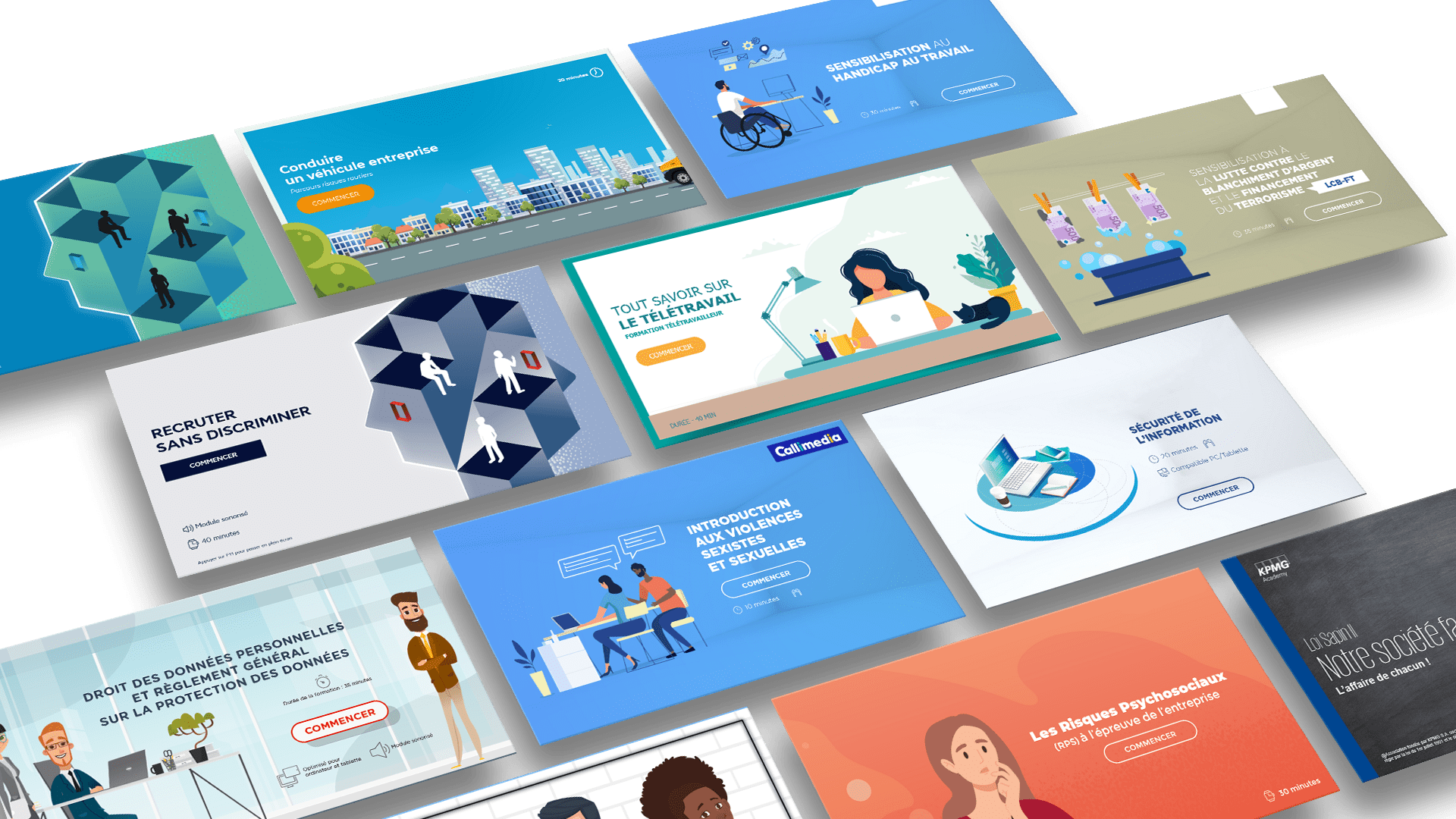 Mockup Catalogue formations e-learning