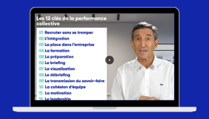 Ordinateur parcours e-learning - Les 12 clefs de la performance collective par Patrick Dutartre