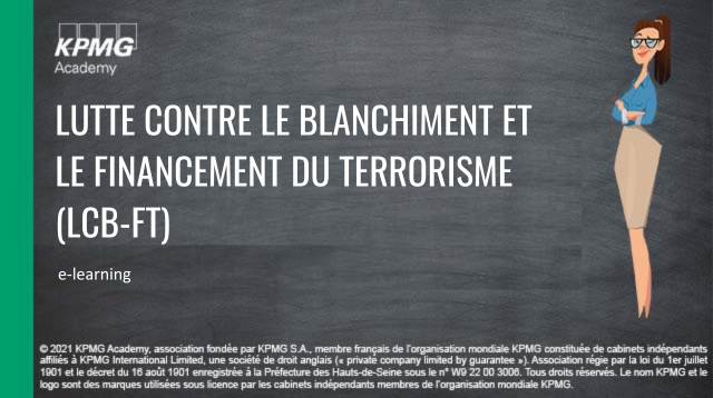 Visuel Kpmg Academy Lutte Contre Le Blanchiment Et Le Financement Du Terrorisme Lcb Ft