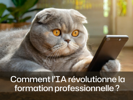 Blog Ia Et Formation Professionnelle chat avec smartphone