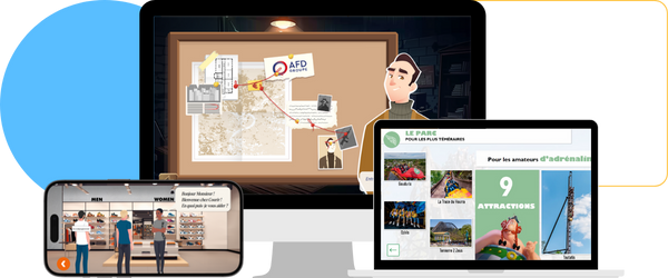 écrans modules e-learning sur mesure écrans modules e-learning sur mesure