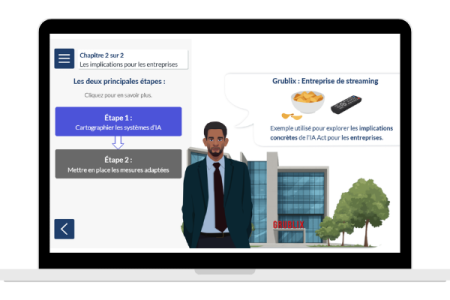 Module Elearning Capture Ecran Encadrer Lintelligence Artificielle Lia Act