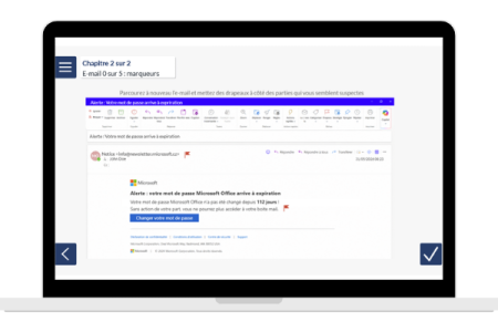 Module Elearning Capture Ecran Phishing