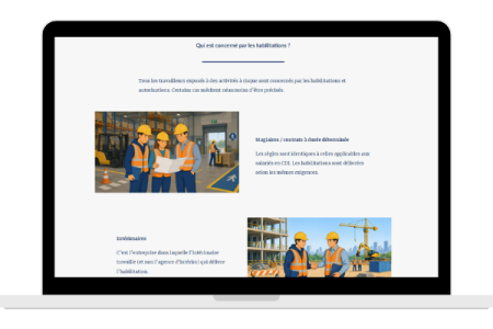 Module Elearning Capture Ecran Travailler En Securite