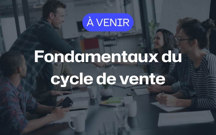 Mse Image Categorie Fondamentaux Du Cycle De Vente - à venir